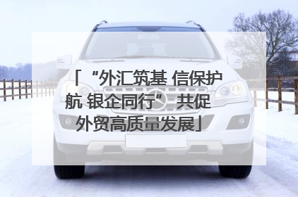 “外汇筑基 信保护航 银企同行” 共促外贸高质量发展