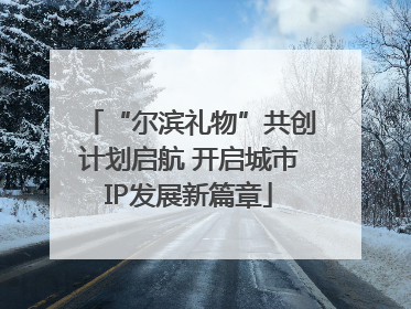 “尔滨礼物”共创计划启航 开启城市IP发展新篇章