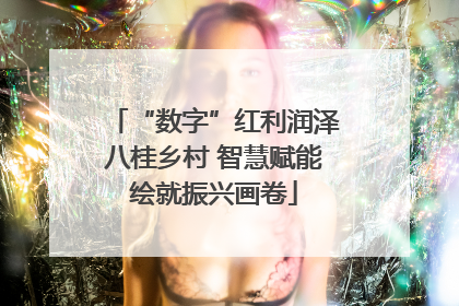 “数字”红利润泽八桂乡村 智慧赋能绘就振兴画卷