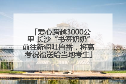 爱心跨越3000公里 长沙“书签奶奶”前往新疆吐鲁番，将高考祝福送给当地考生