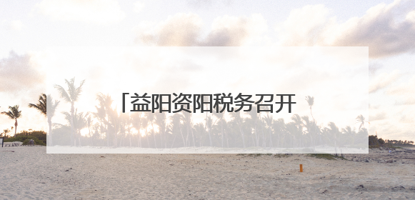 益阳资阳税务召开专题会商会 驱动绩效考核争先进位