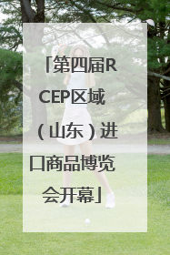 第四届RCEP区域（山东）进口商品博览会开幕