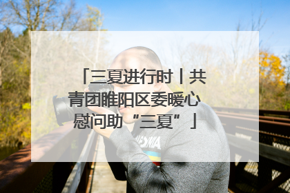 三夏进行时丨共青团睢阳区委暖心慰问助“三夏”