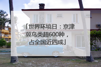 世界环境日：京津冀鸟类超600种，占全国近四成