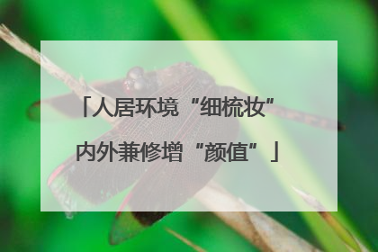 人居环境“细梳妆” 内外兼修增“颜值”