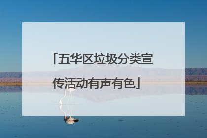 五华区垃圾分类宣传活动有声有色