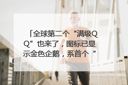全球第二个“满级QQ”也来了，图标已显示金色企鹅，系首个“满级QQ”的小号