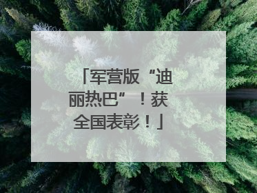 军营版“迪丽热巴”！获全国表彰！
