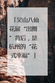 吴山八仙花展“出圈”背后，是杭州的“花式幸福”