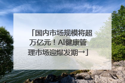 国内市场规模将超万亿元!AI健康管理市场迎爆发期→