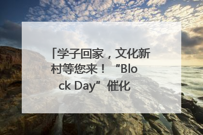 学子回家，文化新村等您来！“Block Day”催化学院式街区新生态