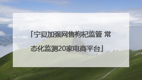 宁夏加强网售枸杞监管 常态化监测20家电商平台