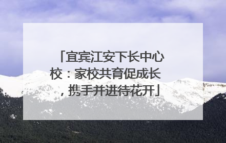 宜宾江安下长中心校：家校共育促成长，携手并进待花开