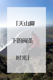 天山脚下的闽茶时光