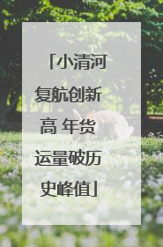 小清河复航创新高 年货运量破历史峰值