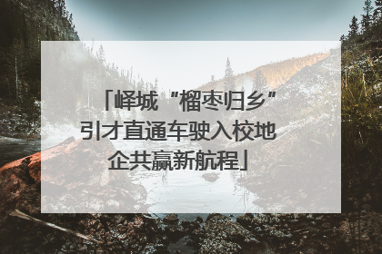 峄城“榴枣归乡”引才直通车驶入校地企共赢新航程