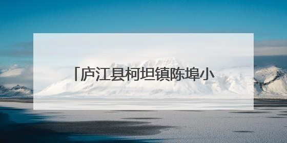 庐江县柯坦镇陈埠小学开展法治教育活动