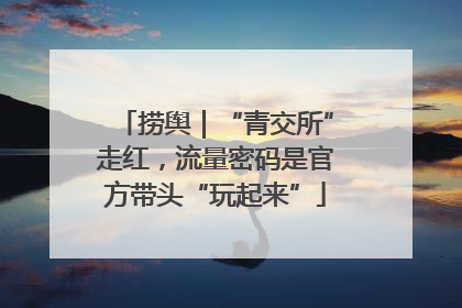 捞舆｜“青交所”走红，流量密码是官方带头“玩起来”