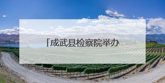 成武县检察院举办民法典颁布五周年检察开放日活动