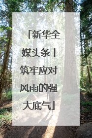 新华全媒头条丨筑牢应对风雨的强大底气