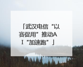 武汉电信“以赛促用”推动AI“加速跑”