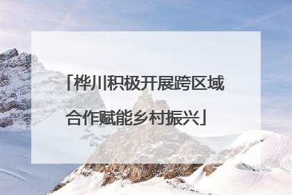 桦川积极开展跨区域合作赋能乡村振兴