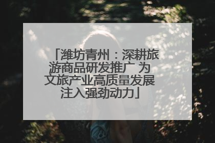潍坊青州：深耕旅游商品研发推广 为文旅产业高质量发展注入强劲动力