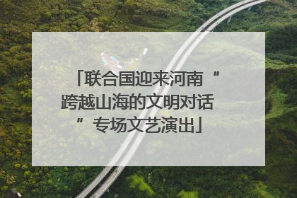 联合国迎来河南“跨越山海的文明对话”专场文艺演出