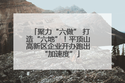 聚力“六做” 打造“六地”！平顶山高新区企业开办跑出“加速度”
