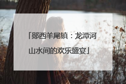 郧西羊尾镇：龙潭河山水间的欢乐盛宴