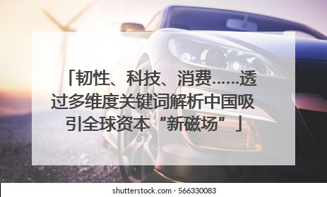 韧性、科技、消费……透过多维度关键词解析中国吸引全球资本“新磁场”