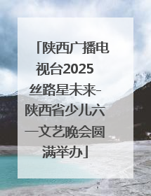 陕西广播电视台2025丝路星未来-陕西省少儿六一文艺晚会圆满举办