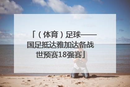 （体育）足球——国足抵达雅加达备战世预赛18强赛