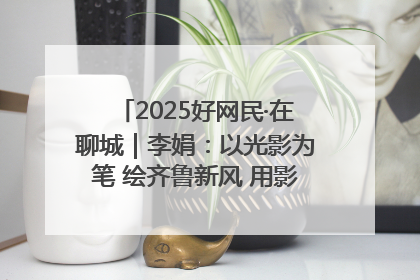 2025好网民·在聊城｜李娟：以光影为笔 绘齐鲁新风 用影视作品传递正能量